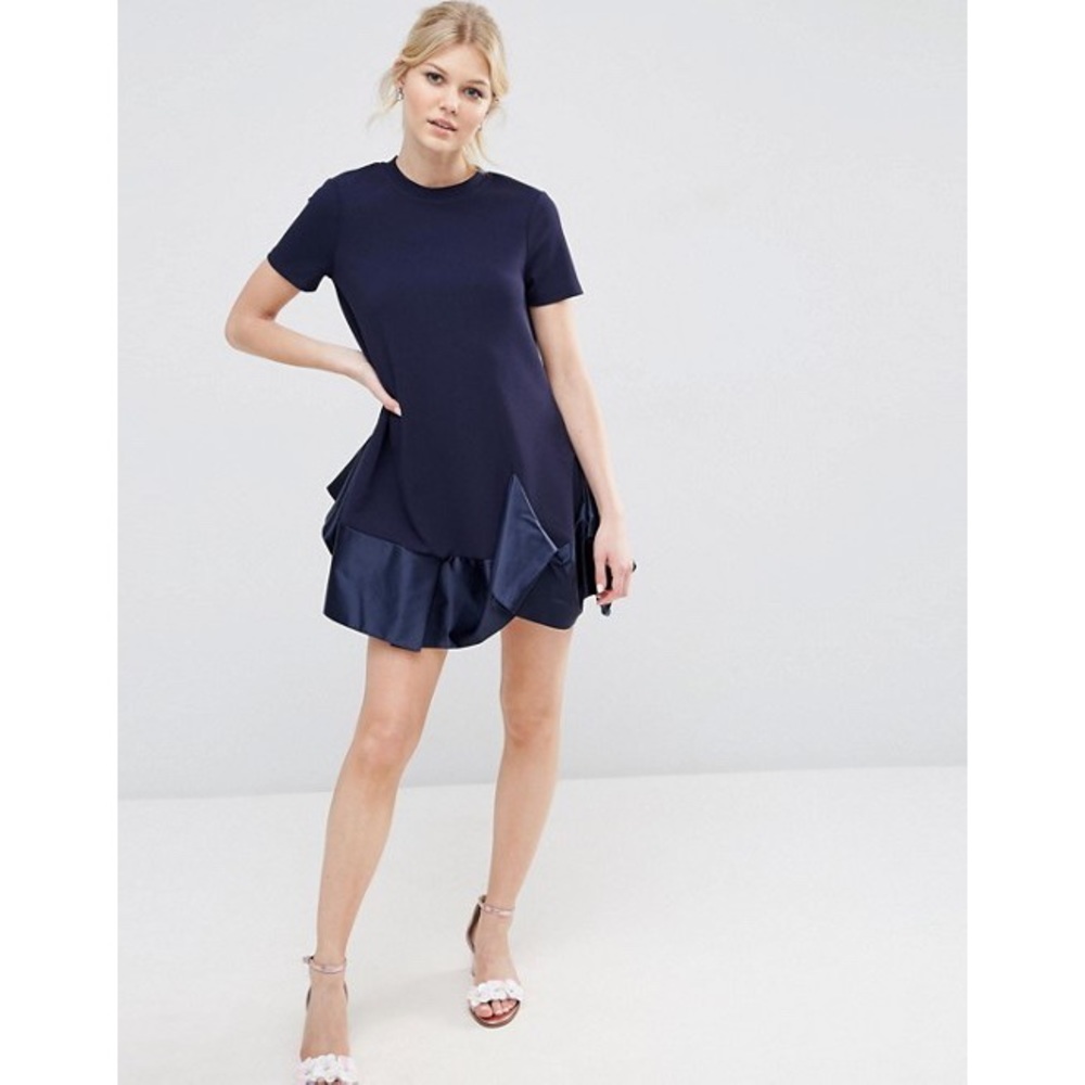 *2 for $10* Asos Petite Premium T-shirt Dress Size 2